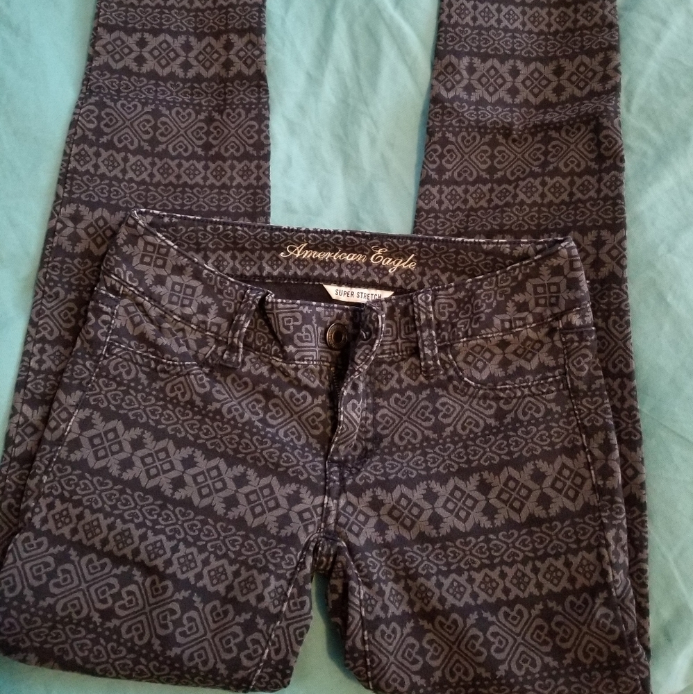 AEO American Eagle Jegging Super Stretch 00